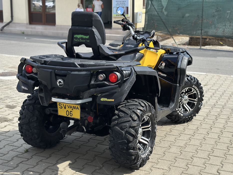 Can-am Outlander ANUL 2015   MOTOR 1000 CMC variante cu autoturism