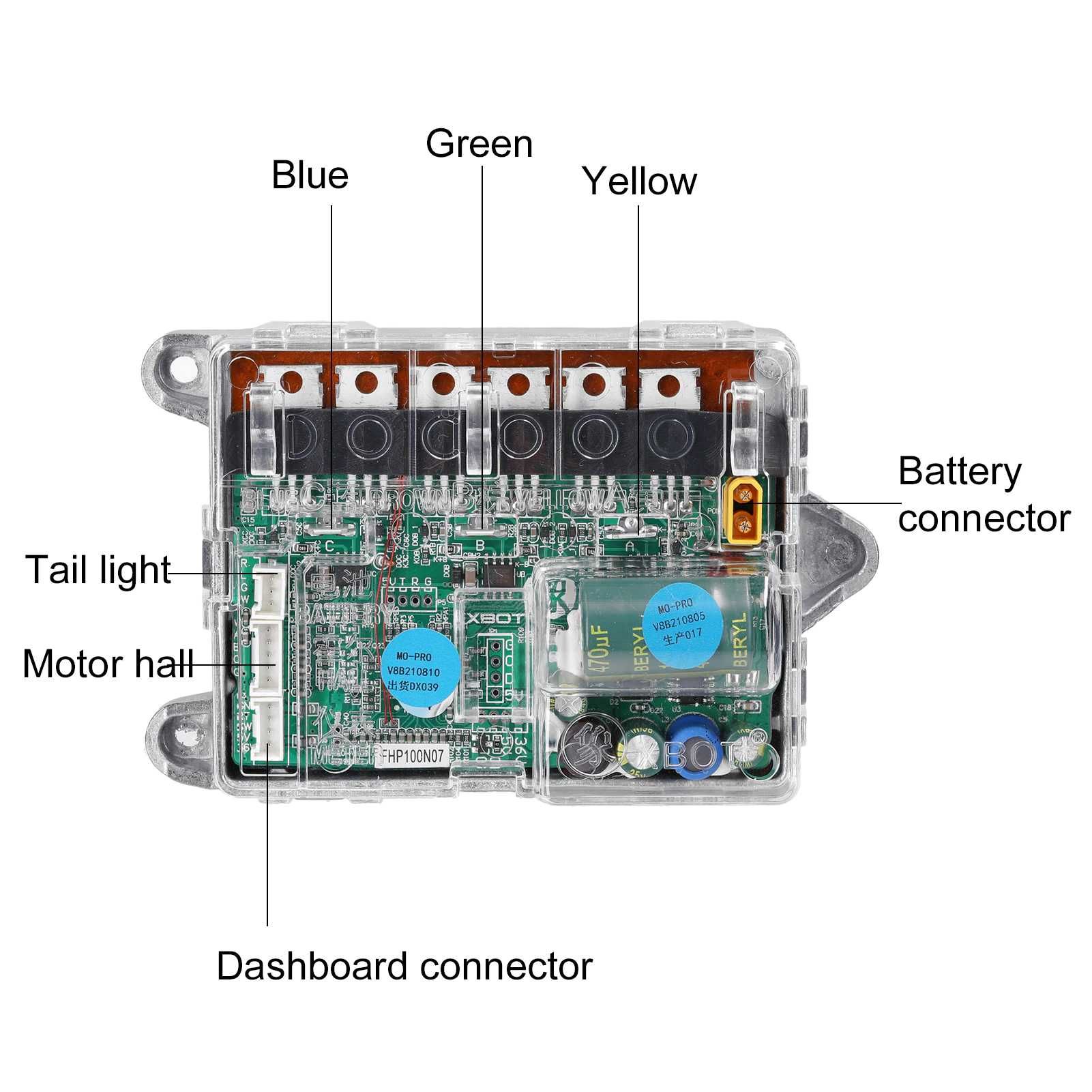 Control de placa xiaomi pentru trotineta electrica 36v Afisaj PRO