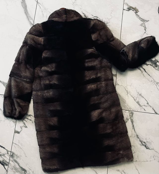 Норковая  шуба - в идеальном состояний