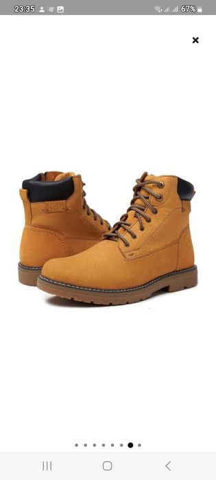 натуральный мех и нубук мужские сапоги ботинки полуботинки полусапоги