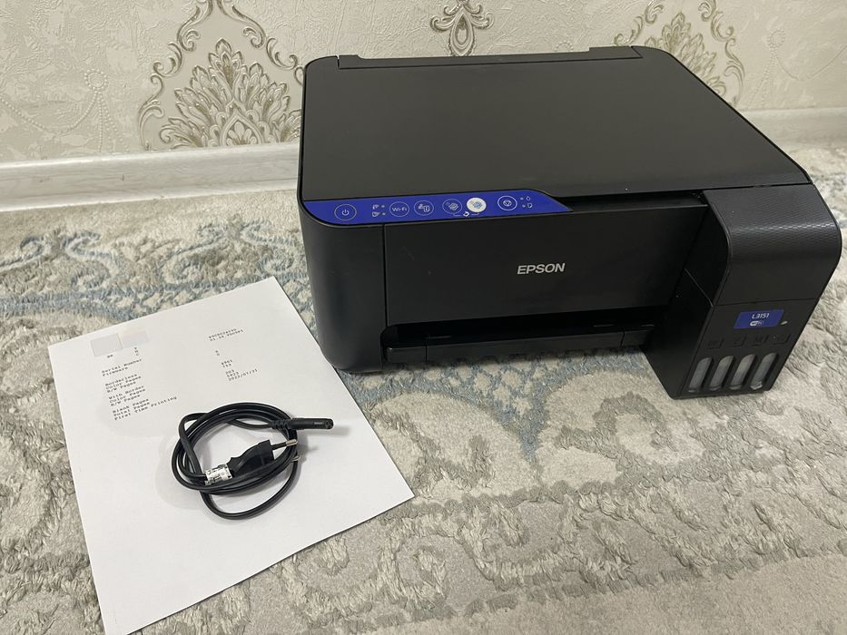 Продам цветной принтер Epson L3151 wifi