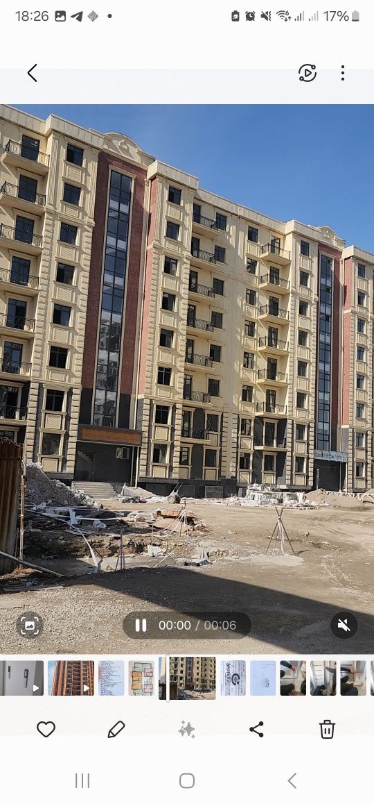 Продам новостройка 32.98 кв полноценный 1-комнатная квартира 4 этаж