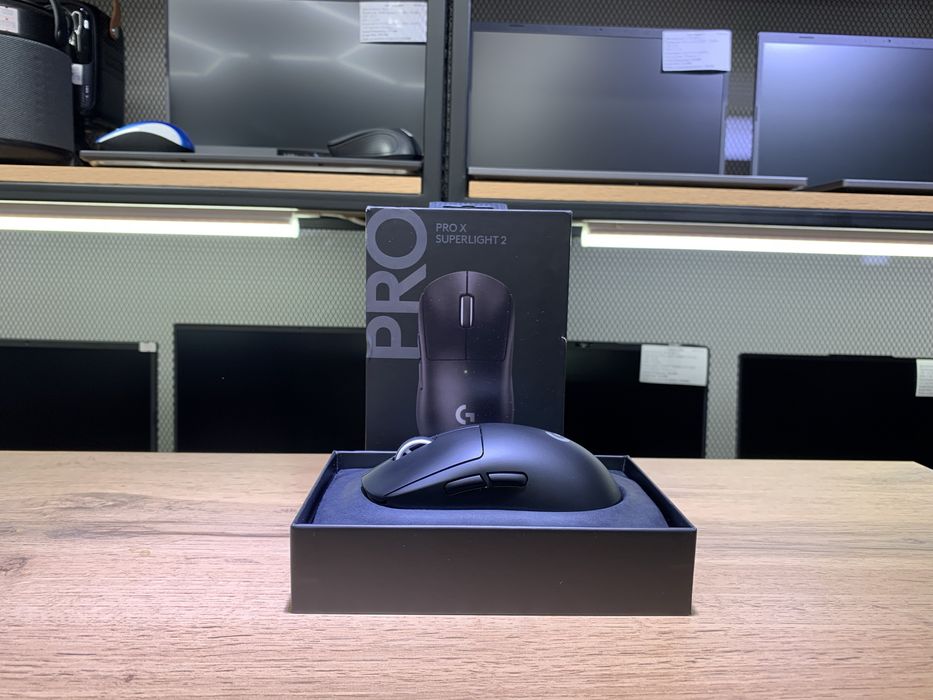 Беспроводная мышь Logitech PRO X Superlight 2, черный 1115/А10