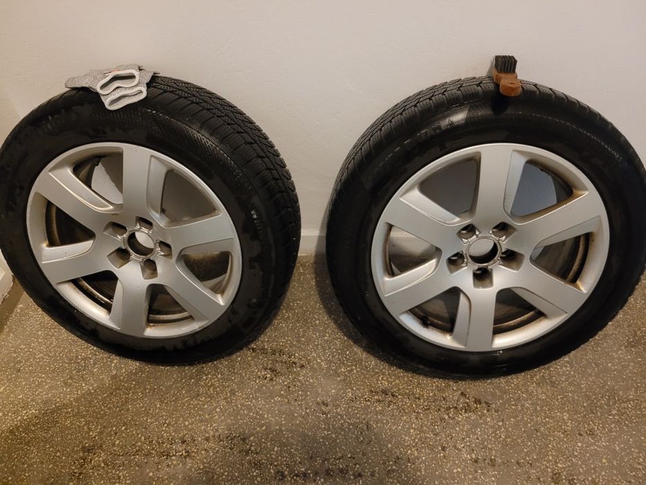 Jante Audi roti iarna originale R17 pentru A4, A5, A6, A7, Q3/5