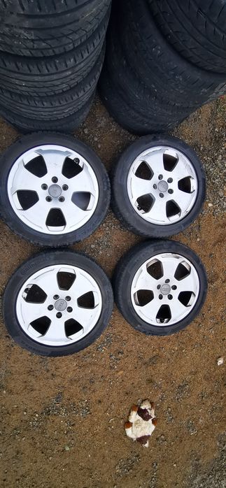 Set 4 jante aliaj 5x112 R17 Audi a3 8p 6j et48 import Germania