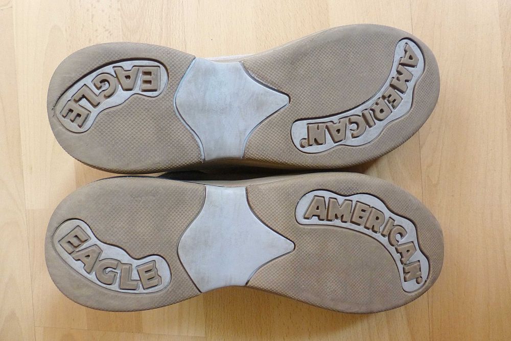 Ghete piele naturala American Eagle, cu talpa 6 cm. Marime 38.