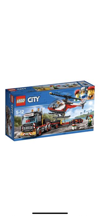 Set LEGO City - Transport incarcaturi grele 60183