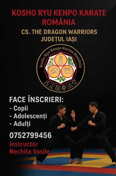 Club Sportiv Face Înscrieri Arte Marțiale(Kickboxing,Karate,Krav Maga)