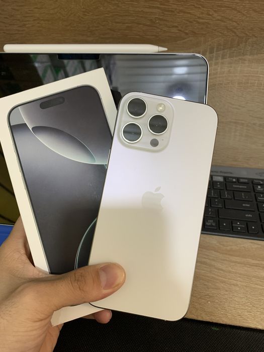 Iphone 16pro max 256gb емкость 100