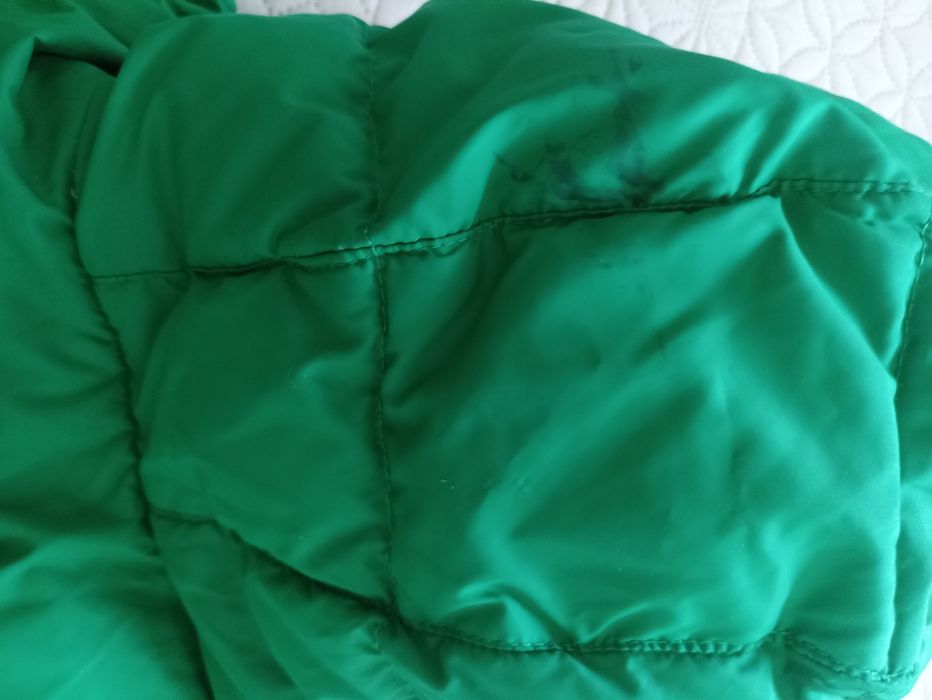 Детско пухено топло зимно яке Benetton 150см