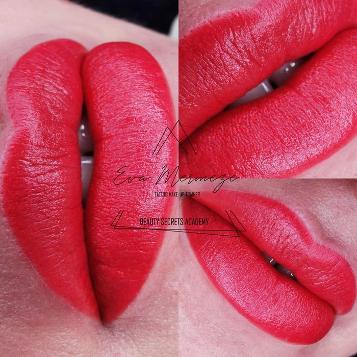 Tatuaj sprancene buze eyeliner