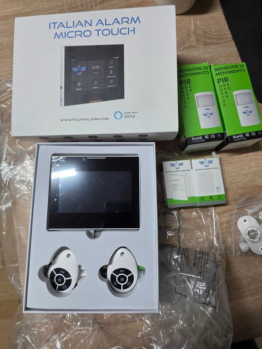 Alarmă wireless WiFi pentru casă, Antiefracție wireless, Tuya, 4G