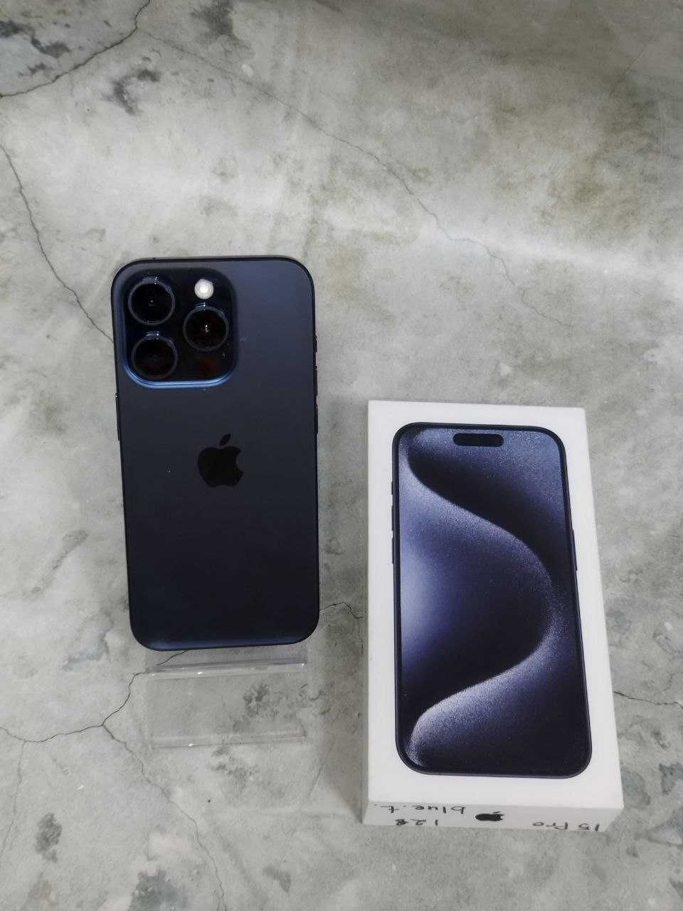 Apple iPhone 15 Pro 128 гб (354685, г.Кокшетау, ул. Абая 128, 21)