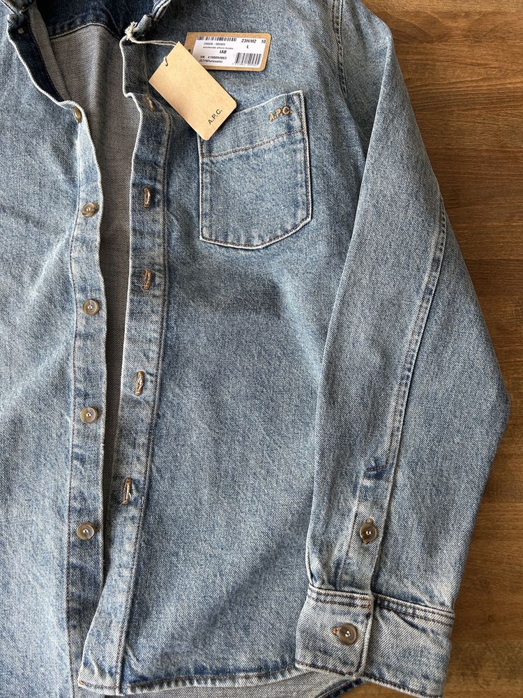 Дънково яке риза A.P.C. Paris