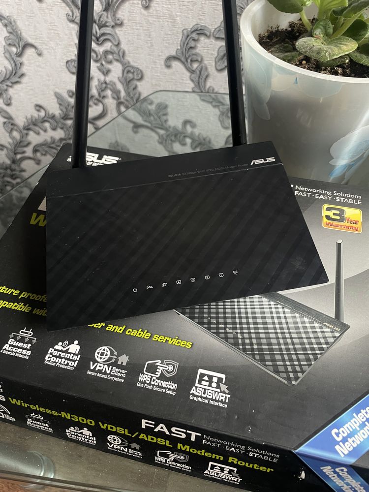 Модем/Роутер ASUS DSL-N16