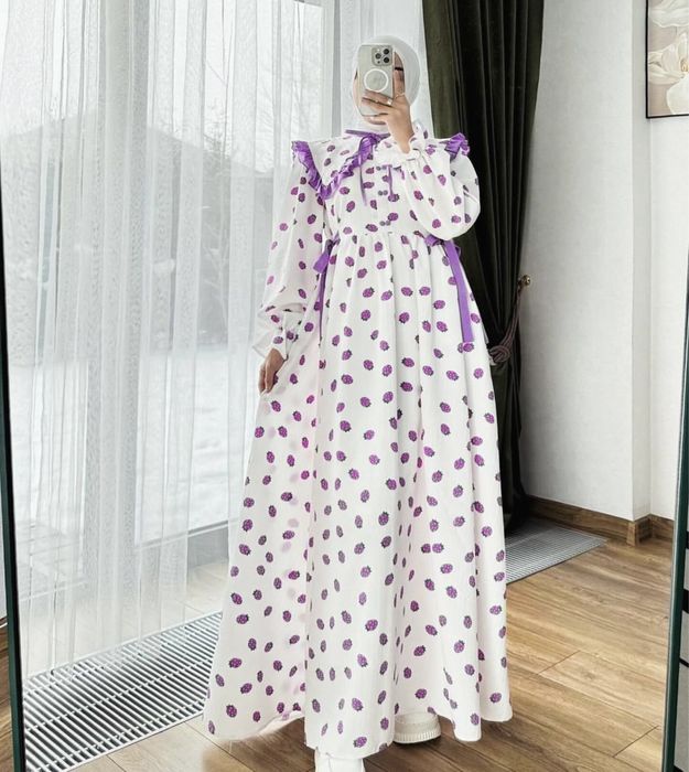 Платье Клубничка Хиджаб