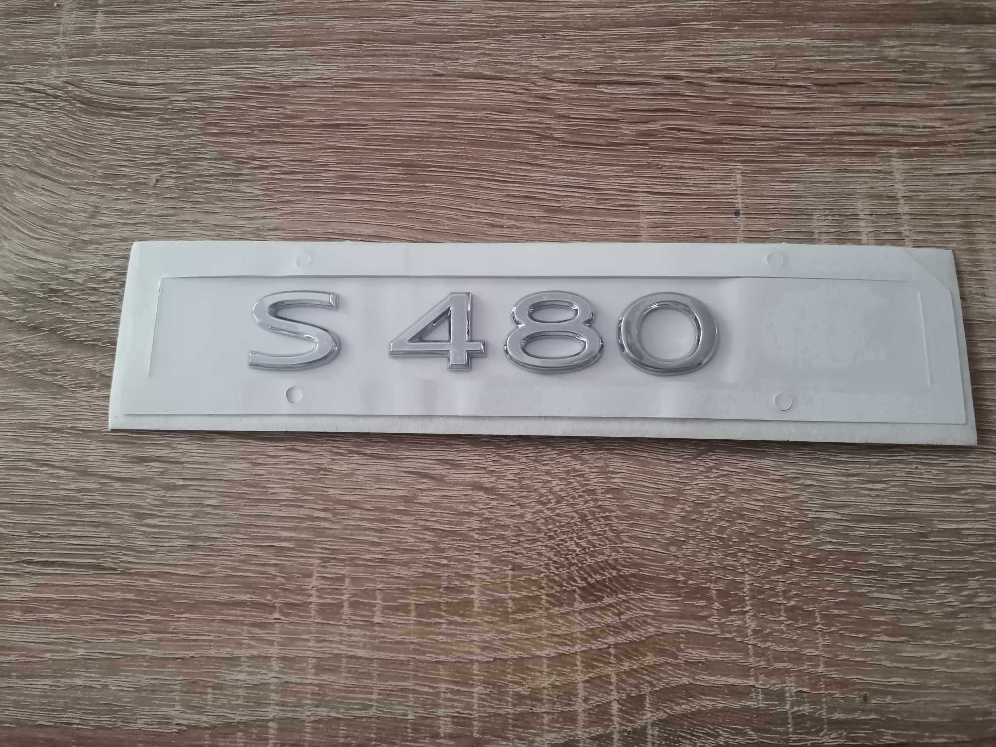 Надпис нов стил Mercedes Benz S 480 W223