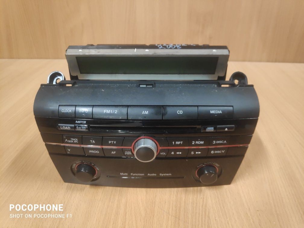 Cd - MP3 Radio music player Mazda 3 / Сд Радио музика Мазда 3 2008г.