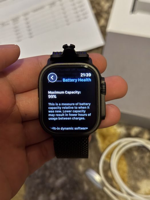 Ceas Apple Watch Ultra 2 Milanese Loop Garantie