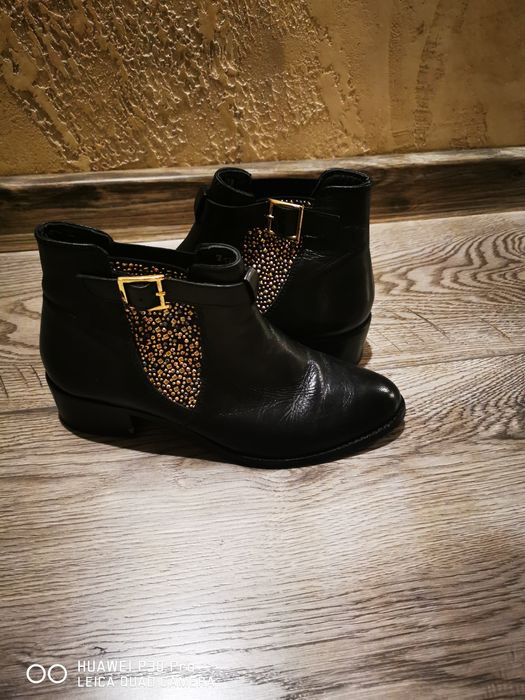 Vând botine piele