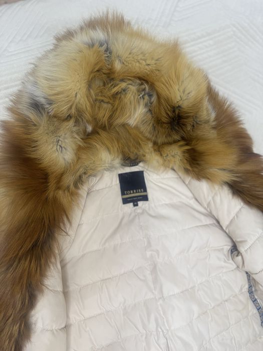 Парка с натуральным мехом