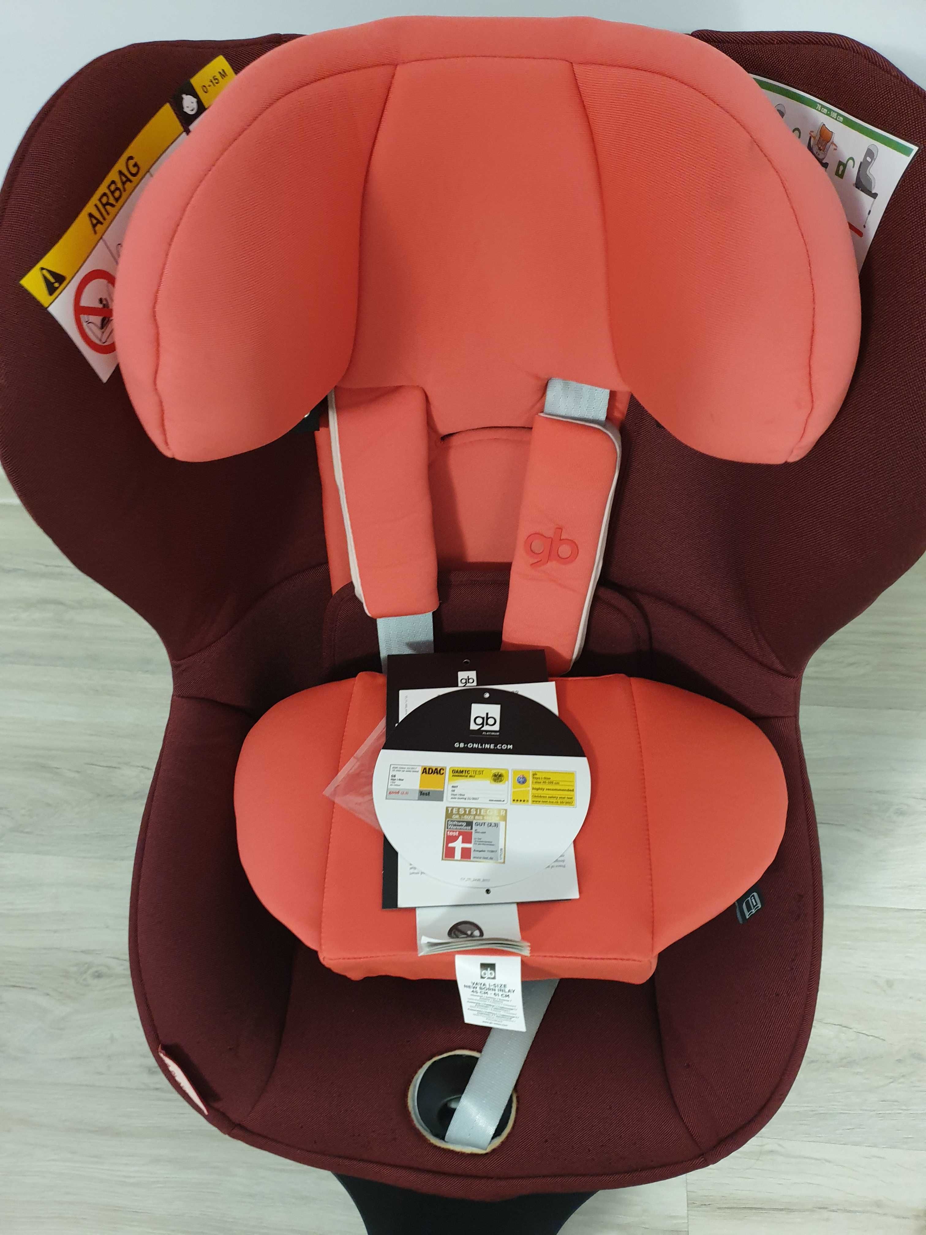 Scaun auto copii GB VAYA I-Size, prindere isofix