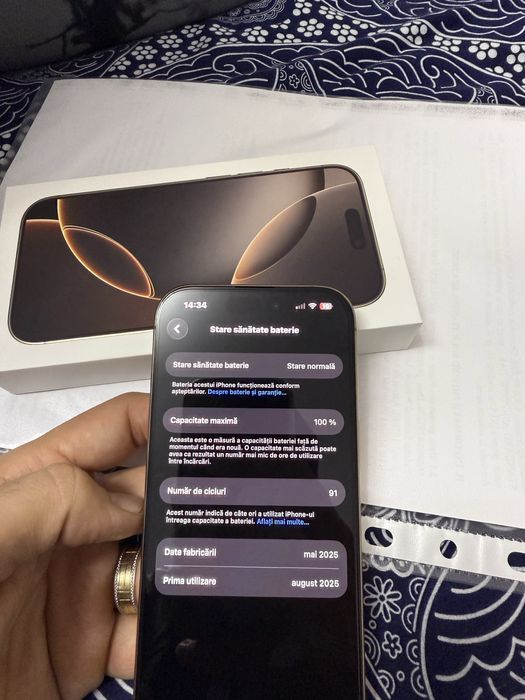 Iphone 16 pro 256G Gold