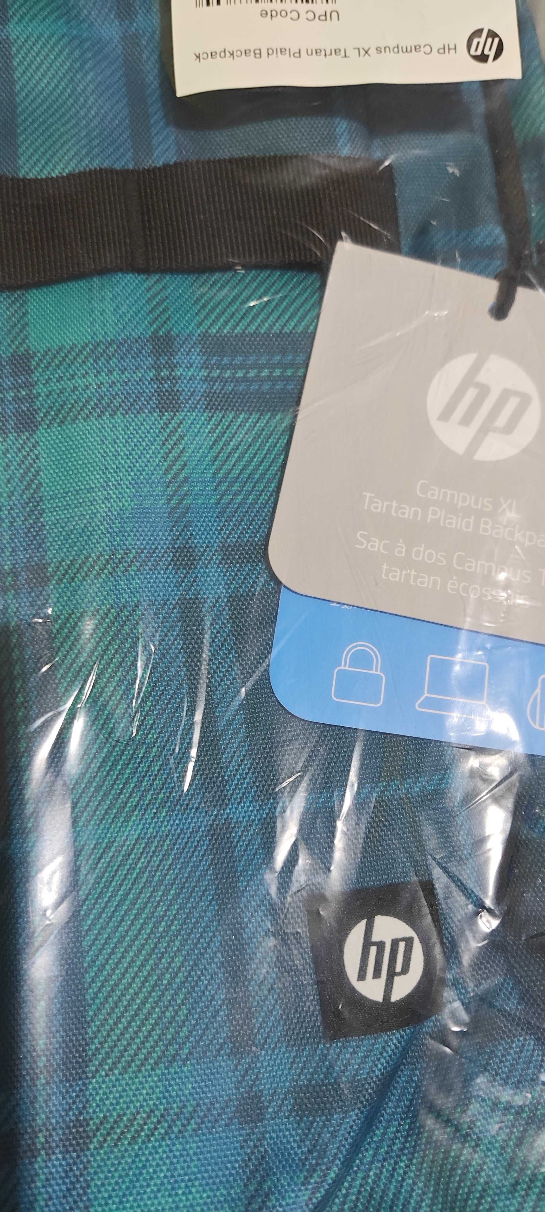Раница за лаптоп HP Campus XL Tartan Plaid 16", син