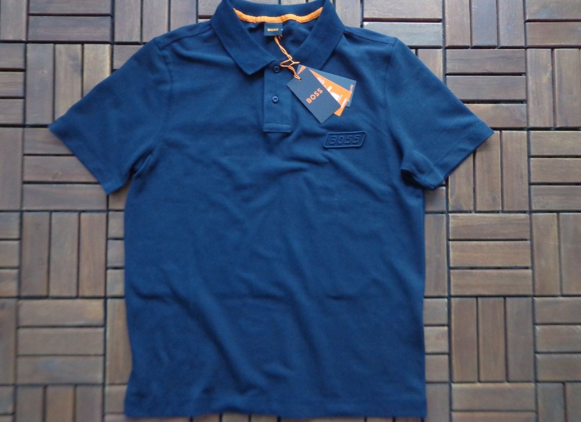 Мъжка поло тениска BOSS Cotton Polo T-shirt