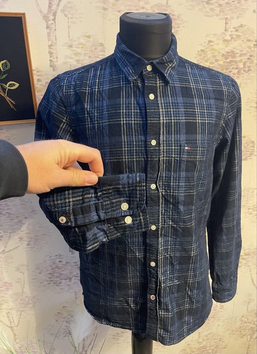 Camasa barbati din catifea Tommy Hilfiger marimea M