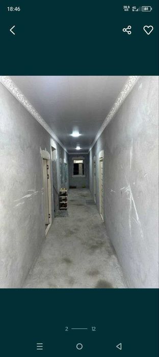 Сдаётся 5-комнатный дом в Гульбахоре! Есть въезд для машины 165 $