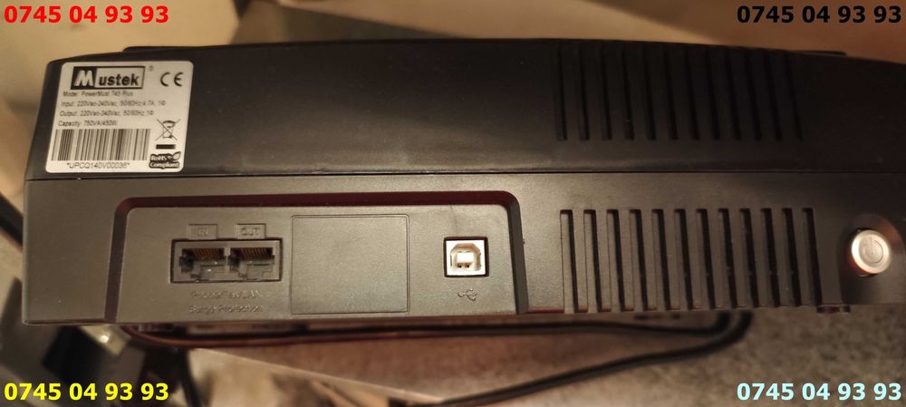 ups Mustek Power Must 745 Plus fara baterie perfect functional