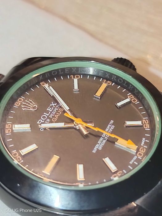 Rolex Oyster Perpetual Milgauss Черен Оригинал