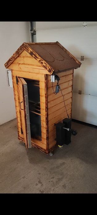 Afumătoare, ventilator, automatizare, generator de fum
