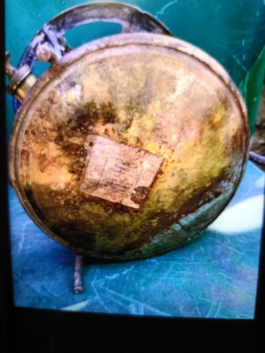 Aragaz vintage din bronz