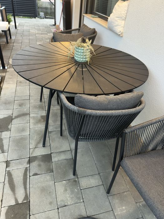 Vand masa + 4 scaune terasa