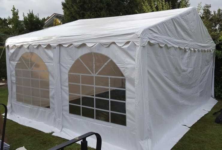 5x4 m CORT Pagoda Pavilion Evenimente ECONOMY nunta botez PVC 500