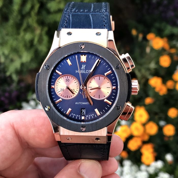 ceas barbat hb classic fusion bezel ceramic 45,mm