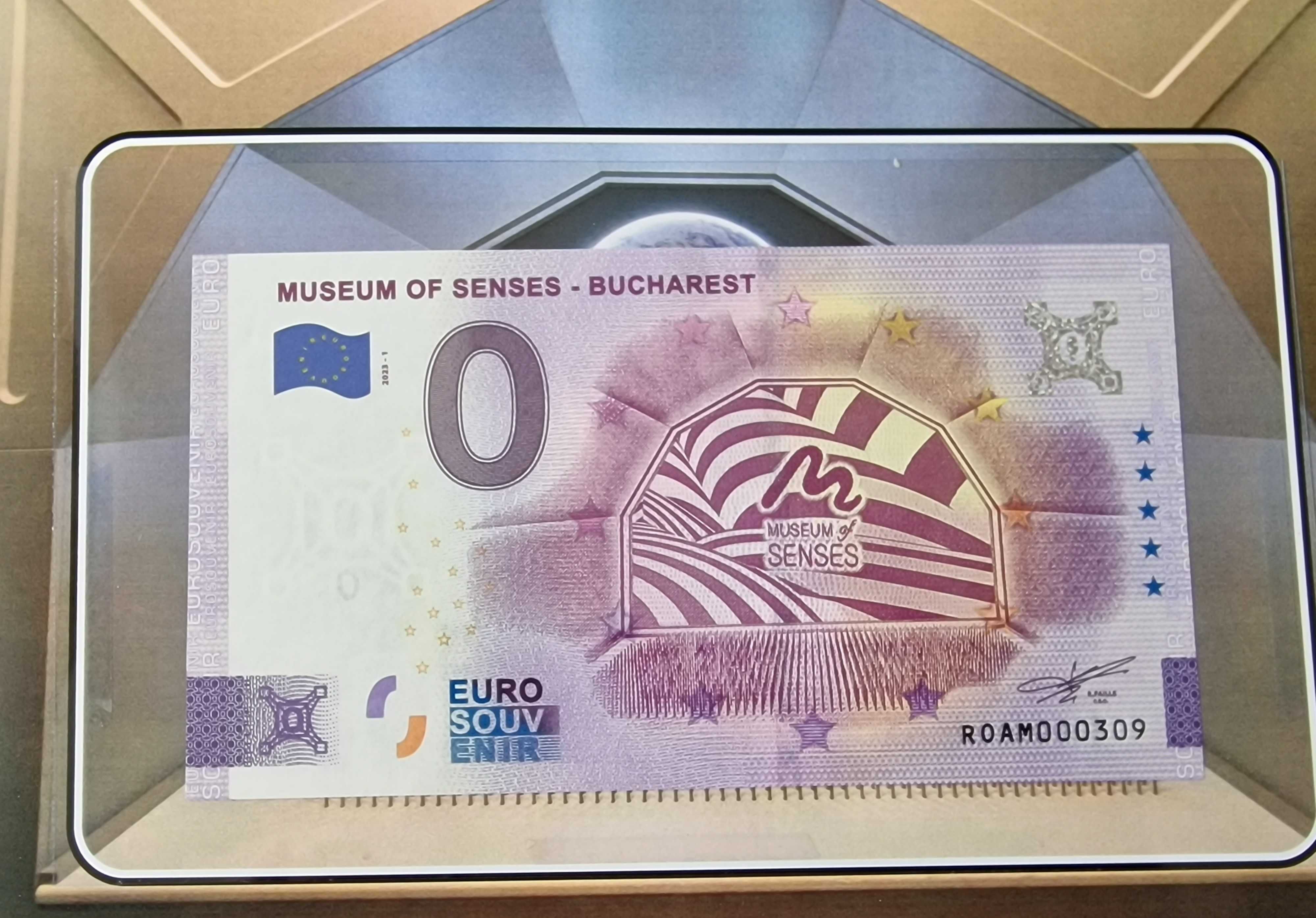 Bancnote suvenir de 0 euro România, 2023