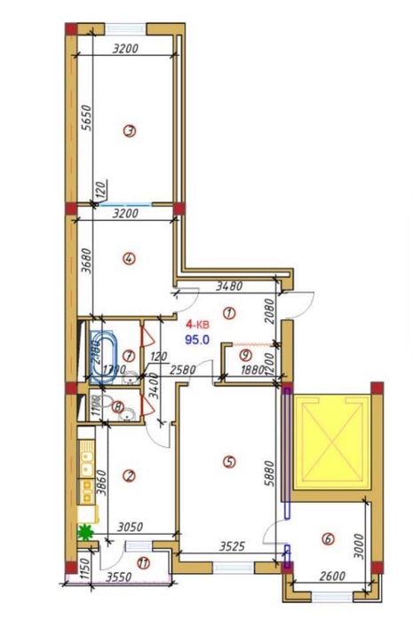 8 квартир в ЖК Nukus Avenue
