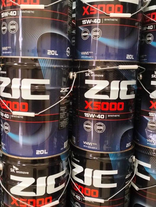 Масло гидравлическое ZIC 46, Масло моторное ZIC 15w40