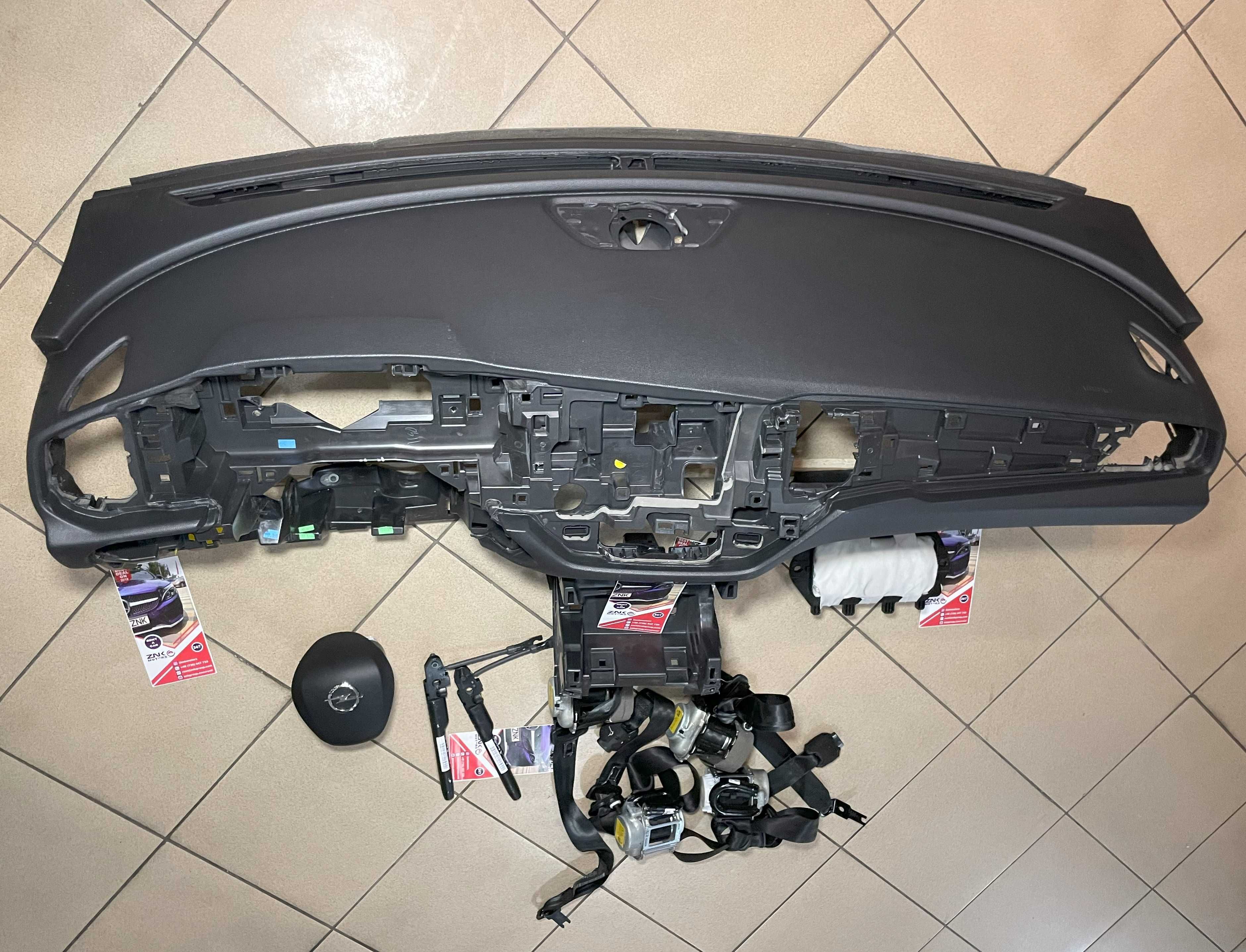 Opel GrandLand X facelift 2023 + kit airbag - plansa de bord - centuri