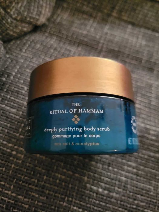 Rituals скраб за тяло - The ritual of Hammam (морска сол и евкалипт)
