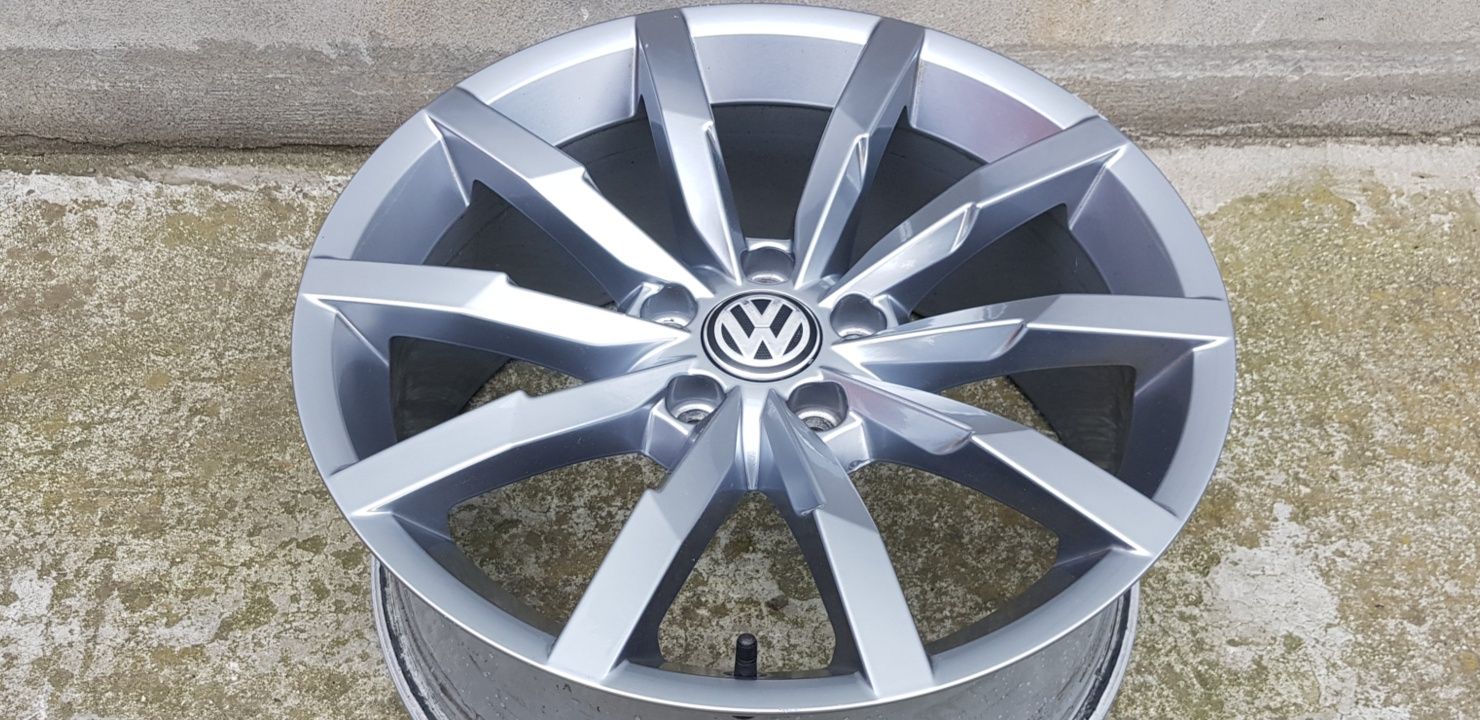 Jante VW 18 Passat B8 3G R line Monterey 1buc 8JX18 ET44 roata rezervă