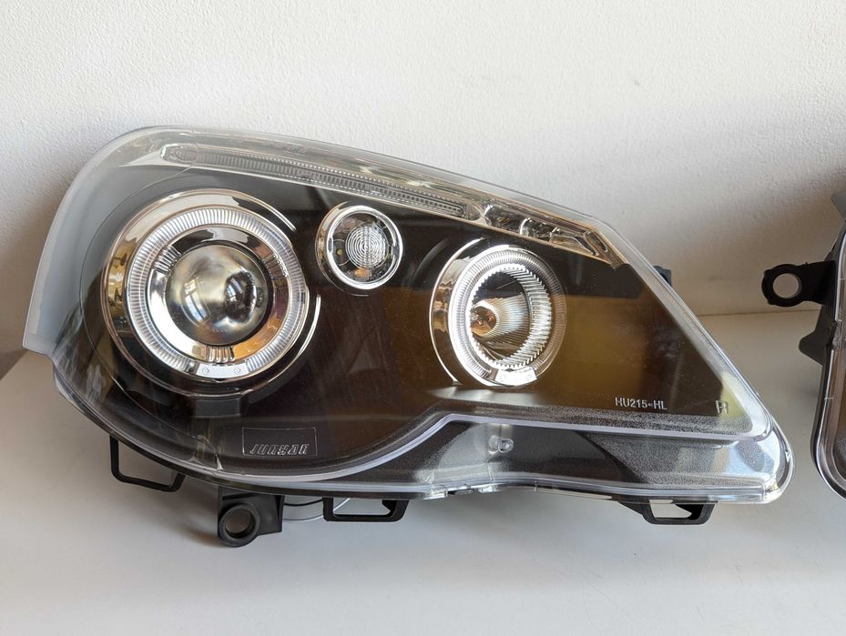 Фарове ПОЛО 9Н3 ЛЕД Ейнджъл Нови Тунинг VW POLO 9N3 GTI LED