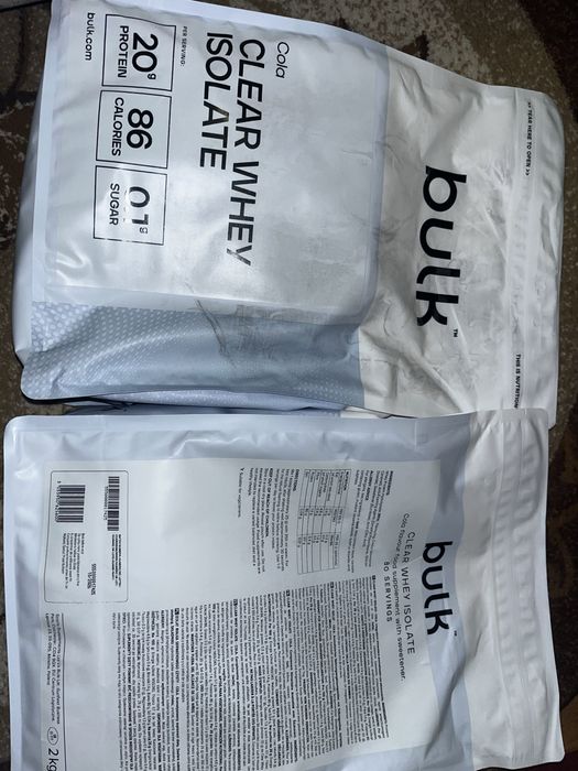 2x Bulk Clear Whey Isolate Protein - Cola