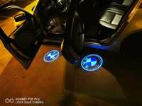 Lampi led logo portiere, holograme, dedicate BMW E90, E60, F10, F01