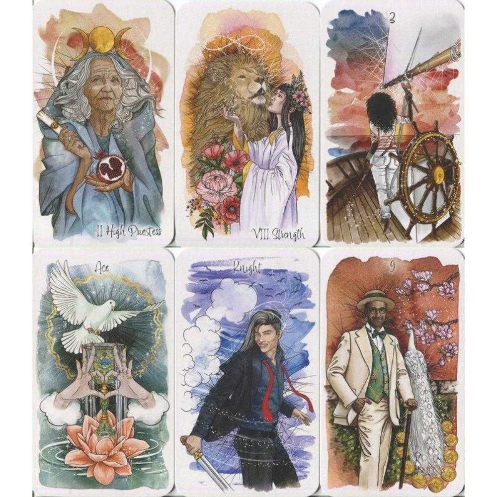 The Unfolding Path Tarot и WildWood Tarot