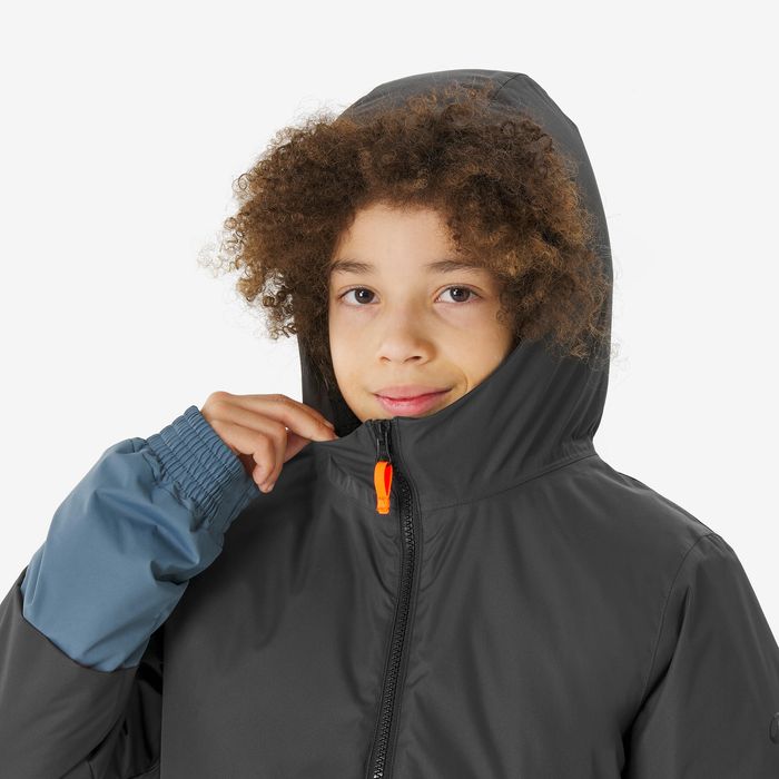 Geacă Schi călduroasă Ski100 albastru/gri - produs resigilat Decathlon