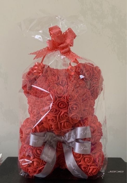 Мече от рози 35см